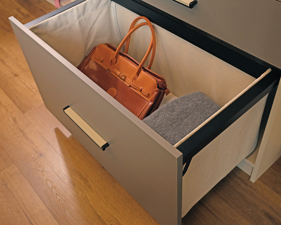 Häfele 807.77.615 TAG - Medium Divided Basket, Curate, 36" width, 14" depth