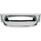 Atlas Homewares Campaign Rope Cup Pull 3 3/4 Inch (c-c) Polished Chrome