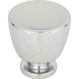 Atlas Homewares Conga Knob 1 1/4 inch Polished Chrome