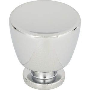 Atlas Homewares Conga Knob 1 1/4 inch Polished Chrome