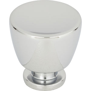 Atlas Homewares Conga Knob 1 1/4 inch Polished Chrome