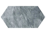 Anatolia Tile 24 Inch Aqua Intenso Picket Brushed Marble Tile 5000-0647-0 - 12X24 Picket Aqua Intenso Picket - premium natural stone mosaic tile from Anatolia Tile, available at PoshHaus showroom in Keene, NH