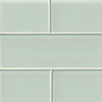 Arctic ice 3x6 glossy glass white subway tile SMOT-GL-T-AI36 product shot multiple tiles top view #Size_3"x6"