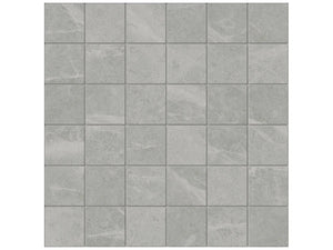 Anatolia Tile 2X2 Torino Argento Matte 36 Piece Porcelain Mosaics. 1 Sheet = .96 Sq. Ft. 4501-0289-0 (63-571) Argento 2x2 - premium natural stone mosaic tile from Anatolia Tile, available at PoshHaus showroom in Keene, NH