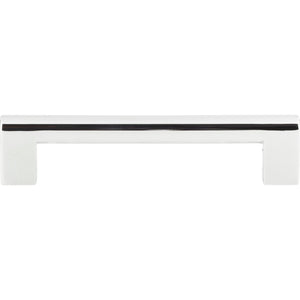 Atlas Homewares Round Rail Pull 5 1/16 Inch (c-c) Polished Chrome