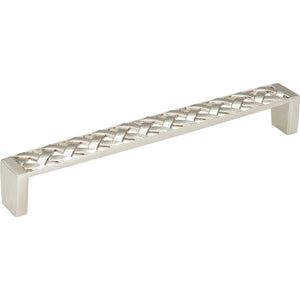 Atlas Homewares Lattice Pull 6 5/16 Inch (c-c) Polished Nickel
