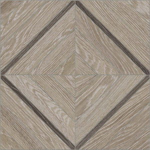 Anatolia Tile 16X16 Aspen French Oak Marquetry Matte Porcelain Mosaics. 1 Sheet = 1.69 Sq. Ft. 4501-0016-1 French Oak Marquetry - premium natural stone mosaic tile from Anatolia Tile, available at PoshHaus showroom in Keene, NH