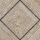 Anatolia Tile 16X16 Aspen Paper Birch Marquetry Matte Porcelain Mosaics. 1 Sheet = 1.69 Sq. Ft. 4501-0019-1 Paper Birch Marquetry - premium natural stone mosaic tile from Anatolia Tile, available at PoshHaus showroom in Keene, NH