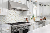 Athena Gold Estrella Polished Mosaic Tile