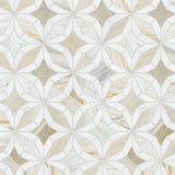 Athena Gold Estrella Polished Mosaic Tile
