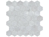 Anatolia Tile 2" Hex Aura Fresca Honed Marble Mosaic 5001-0298-0 * 1 Sheet = .99 Sqft * Aura Fresca Hexagon 2" - premium natural stone mosaic tile from Anatolia Tile, available at PoshHaus showroom in Keene, NH
