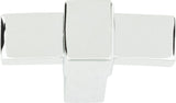 Atlas Homewares Buckle Up Knob 1 13/16 Inch Polished Chrome