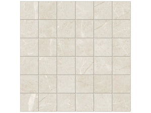 Anatolia Tile 2X2 Torino Avorio Matte 36 Piece Porcelain Mosaics. 1 Sheet = .96 Sq. Ft. 4501-0290-0 (63-568) Avorio 2x2 - premium natural stone mosaic tile from Anatolia Tile, available at PoshHaus showroom in Keene, NH