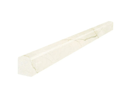 Anatolia Tile 1/2X12 Avorio Crema Honed Marble Deco-Bar 5002-0132-0 - Mini 1/2" X 12" Avorio Crema Deco-Bar - premium natural stone mosaic tile from Anatolia Tile, available at PoshHaus showroom in Keene, NH