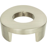 Atlas Homewares Centinel Round Knob 1 1/4 Inch (c-c) Brushed Nickel