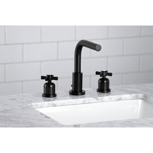 Fauceture FSC8950ZX 8 in. Widespread Bathroom Faucet, Matte Black