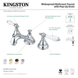 Kingston Brass KS5562PL 8 in. Widespread Bathroom Faucet, Polished Brass