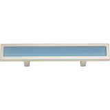 Atlas Homewares Spa Blue Pull 3 Inch (c-c) Brushed Nickel