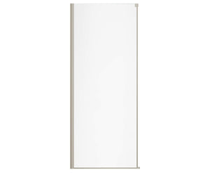 MAAX 135865-900-305-000 Nebula Return Panel for 36 in. Base with Clear glass in Brushed Nickel