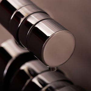 DAX Brass Concealed Round Shower Valve and Pressure Balance with Shutoff, Chrome DAX-6973-CR
