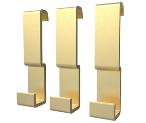 Swanstone Odile Suite Small Hooks in Brushed Gold - Pack of 3 SMHK10045089.343