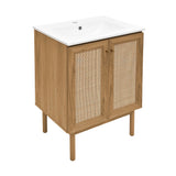 Classe 24" Bathroom Vanity in Oak