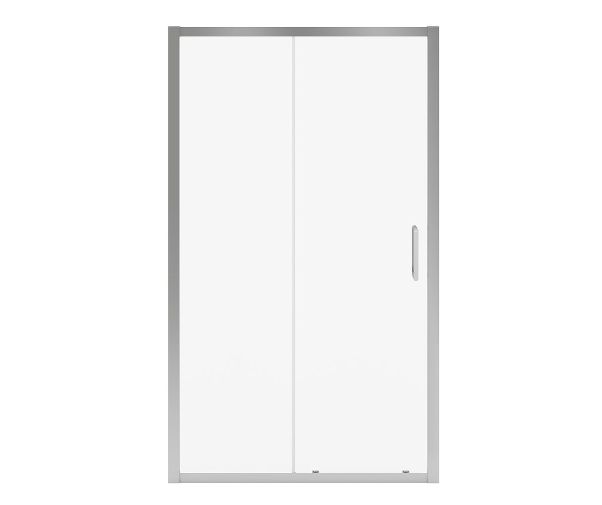 MAAX 135236-900-084-000 Connect Pro 45-46 ½ x 76 in. 6mm Sliding Shower Door for Alcove Installation with Clear glass in Chrome