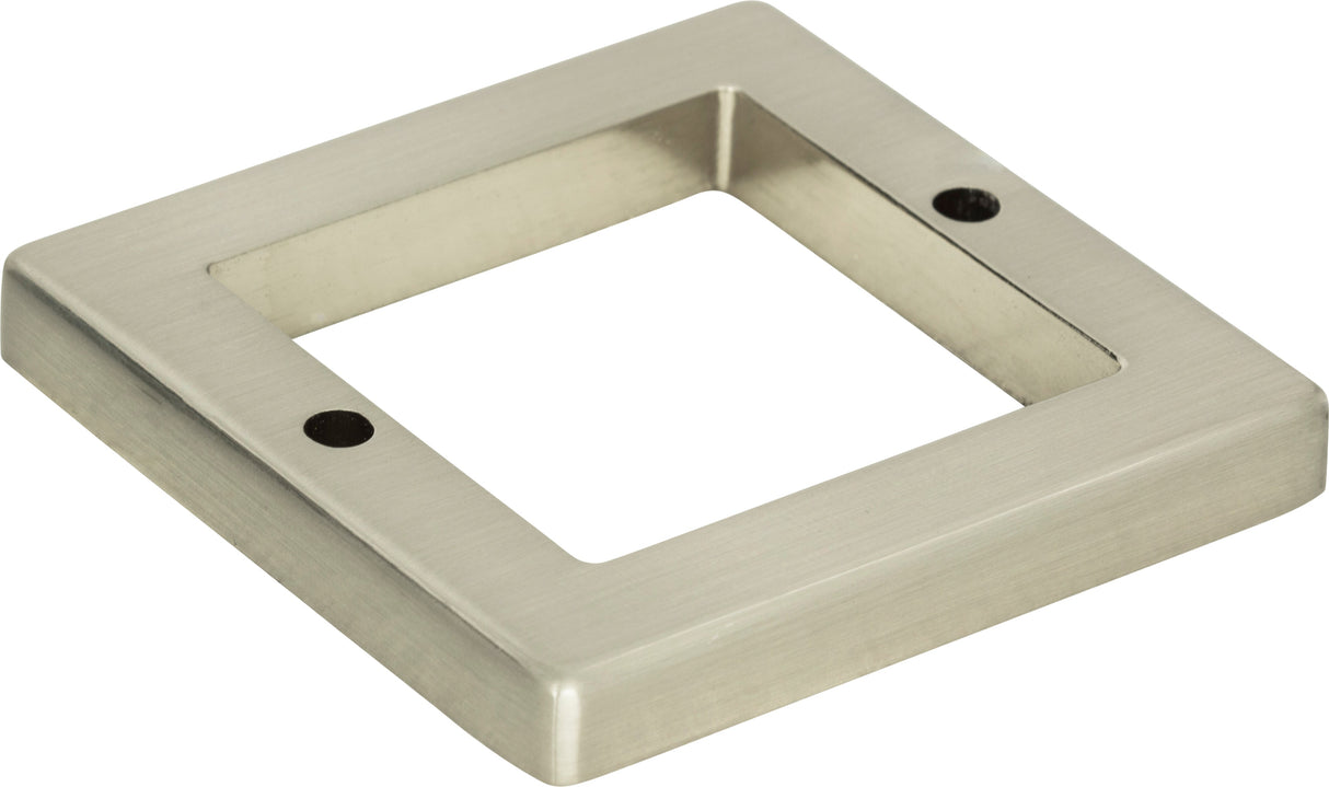 Atlas Homewares Tableau Square Base 1 13/16 Inch Brushed Nickel