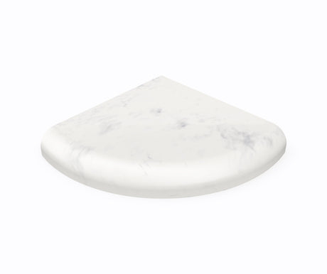 Swanstone ES-2 Corner Soap Dish in Carrara ES20000.221