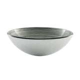 Cascade 16.5 Glass Vessel Sink with Faucet, Smoky Grey