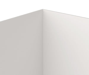 Swanstone SMMK72-3650 36 x 50 x 72 Swanstone Smooth Glue up Bathtub and Shower Wall Kit in White SMMK723650.010