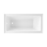 Voltaire 60" X 30" Left-Hand Drain Alcove Bathtub with Apron