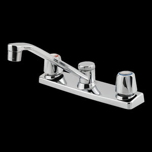 Pfirst Series 2-Handle Kitchen Faucet in Polished Chrome