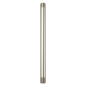 Universal 12 in. Ceiling-Mounted Shower Arm in Polished Nickel