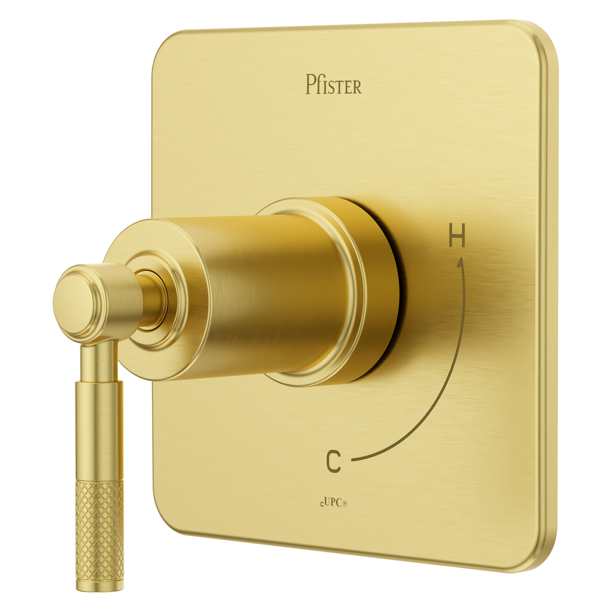 Hillstone 1-Handle Tub & Shower Valve Only Trim in Brushed Gold