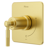 Hillstone 1-Handle Tub & Shower Valve Only Trim in Brushed Gold