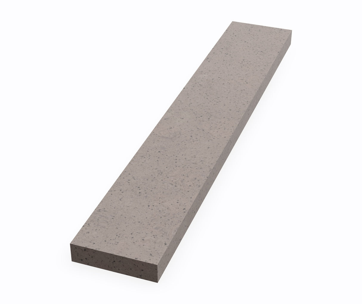 Swanstone VT19-SS 3/4" 3" x 18" Sidesplash - 17" & 19" Ellipse Vanity Tops in Clay VT00019SS.212