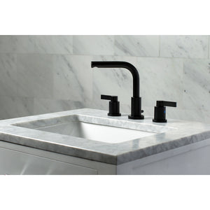 Fauceture FSC8950NDL 8 in. Widespread Bathroom Faucet, Matte Black