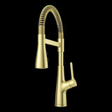 Neera Culinary Faucet in Brushed Gold