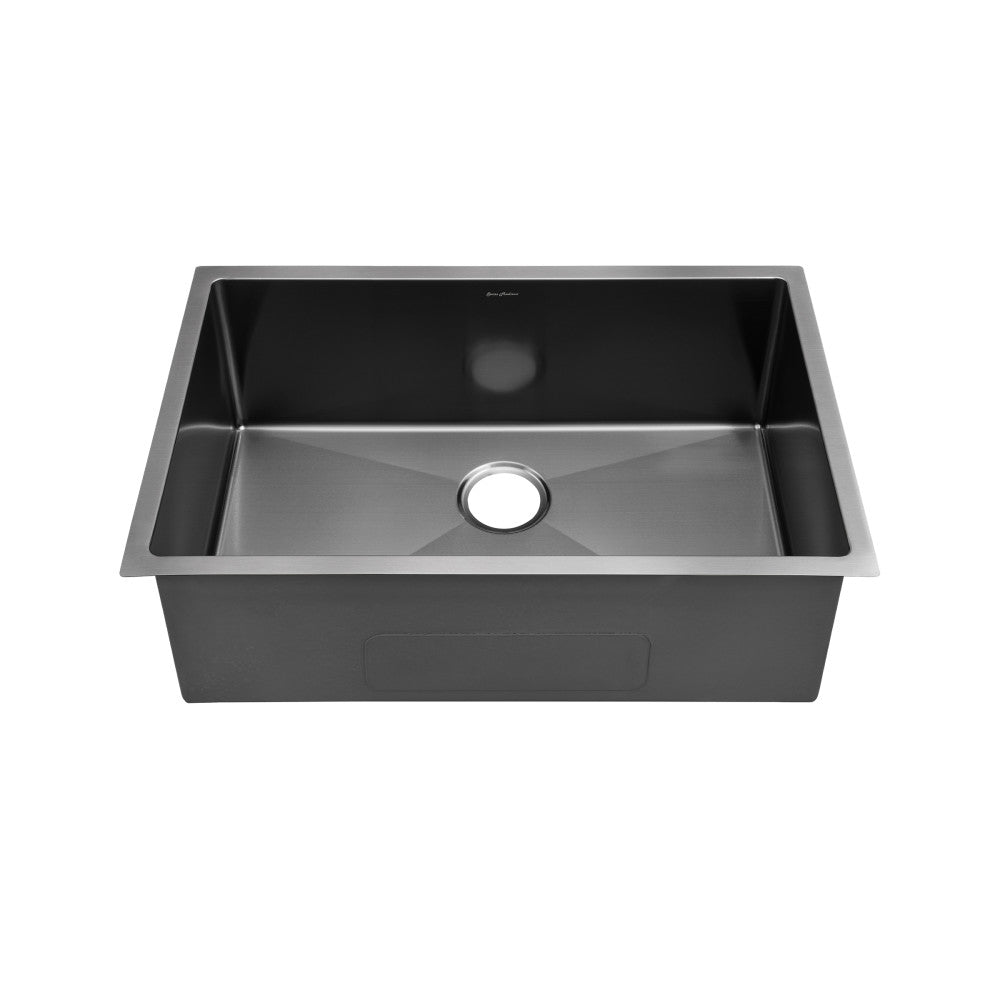 Rivage 30 x 18 Stainless Steel, Single Basin, Undermount Kitchen Sink,Black