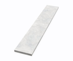Swanstone VT-18-3SS 3/8" x 3" x 18" Sidesplash - 17" & 19" Ellipse Vanity Tops in Ice VT01803SS.130