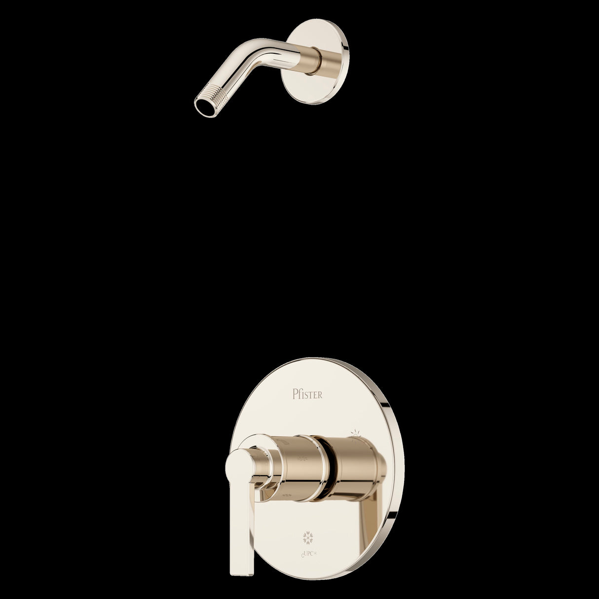 Colfax Shower trim, Showerhead not Included in Polished Nickel