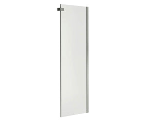 MAAX 139396-900-084-000 Halo Return Panel for 36 in. Base with Clear glass in Chrome
