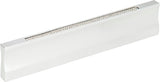 Atlas Homewares Crystal Inset Thin Pull 5 1/16 Inch (c-c) Matte Chrome