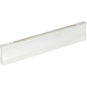 Atlas Homewares Crystal Inset Thin Pull 5 1/16 Inch (c-c) Matte Chrome