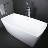 DAX Acrylic Square Freestanding Bathtub, White BT-8017