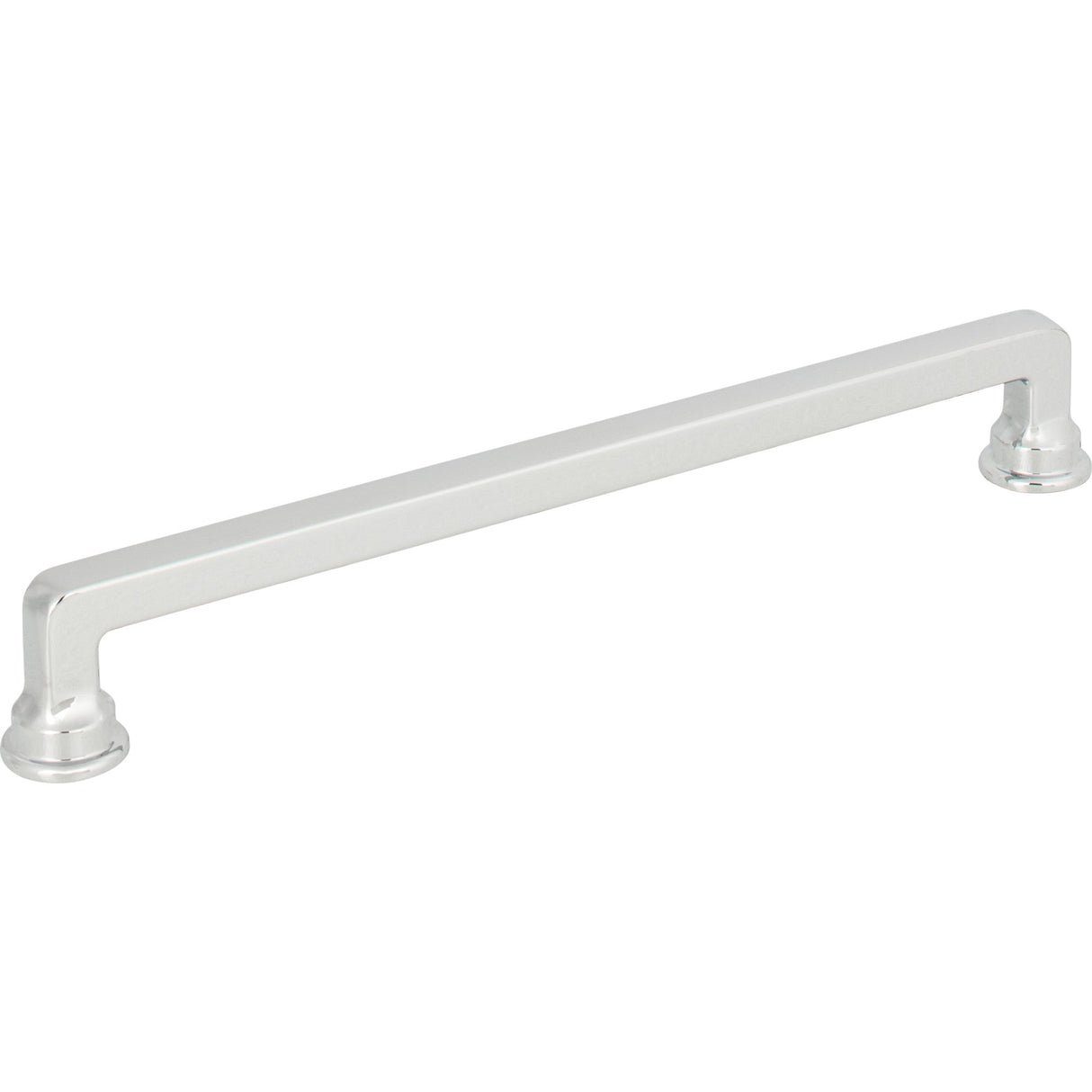 Atlas Homewares Oskar Pull 7 9/16 Inch (c-c) Polished Chrome