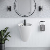 Calice 18" Wall-Mount Bathroom Sink