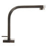 ALFI brand AB2703-BN Brushed Nickel Deck Mounted Tub Filler and Round Hand Held Shower Head