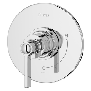 Winter Park Shower Flange Only Trim in Polished Chrome